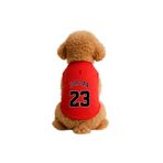 MPZ PETS Kedi ve Köpek Kıyafeti & Elbisesi Kırmızı Jordan Atlet XL