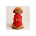 MPZ PETS Kedi ve Köpek Kıyafeti & Elbisesi Kırmızı Mickey Mouse Atlet 3XL
