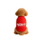 MPZ PETS Kedi ve Köpek Kıyafeti & Elbisesi Kırmızı Security Atlet 3XL