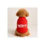 MPZ PETS Kedi ve Köpek Kıyafeti & Elbisesi Kırmızı Security Atlet S