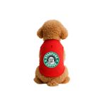 MPZ PETS Kedi ve Köpek Kıyafeti & Elbisesi Kırmızı Starpugs Atlet S