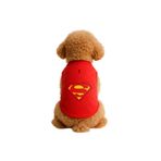 MPZ PETS Kedi ve Köpek Kıyafeti & Elbisesi Kırmızı Superman Atlet 4XL