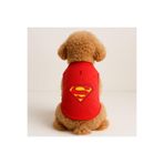 MPZ PETS Kedi ve Köpek Kıyafeti & Elbisesi Kırmızı Superman Atlet M