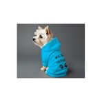 MPZ PETS Kedi ve Köpek Kıyafeti & Elbisesi Mavi Hoodie Best Friend S