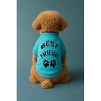 MPZ PETS Kedi ve Köpek Kıyafeti & Elbisesi Mavi Sweatshirt Best Friend S