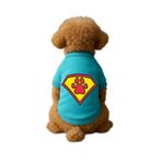 MPZ PETS Kedi ve Köpek Kıyafeti & Elbisesi Mavi Sweatshirt Superman XS