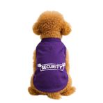 MPZ PETS Kedi ve Köpek Kıyafeti & Elbisesi Mor Security Atlet 2XL