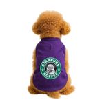 MPZ PETS Kedi ve Köpek Kıyafeti & Elbisesi Mor Starpugs Atlet XL