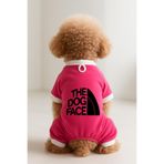 MPZ PETS Kedi ve Köpek Kıyafeti & Elbisesi Pembe 4 Bacak Tulum The Dog Face M