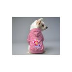 MPZ PETS Kedi ve Köpek Kıyafeti & Elbisesi Pembe Hoodie Çilek Kız S