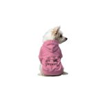 MPZ PETS Kedi ve Köpek Kıyafeti & Elbisesi Pembe Hoodie Prenses XS