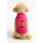 MPZ PETS Kedi ve Köpek Kıyafeti & Elbisesi Pembe Mickey Mouse Atlet XL