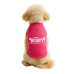 MPZ PETS Kedi ve Köpek Kıyafeti & Elbisesi Pembe Security Atlet L