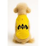 MPZ PETS Kedi ve Köpek Kıyafeti & Elbisesi Sarı Batdog Atlet 2XL