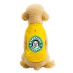 MPZ PETS Kedi ve Köpek Kıyafeti & Elbisesi Sarı Starpugs Atlet 3XL
