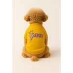 MPZ PETS Kedi ve Köpek Kıyafeti & Elbisesi Sarı Sweatshirt Queen XS