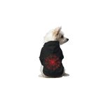MPZ PETS Kedi ve Köpek Kıyafeti & Elbisesi Siyah Hoodie Örümcek L