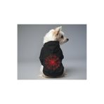 MPZ PETS Kedi ve Köpek Kıyafeti & Elbisesi Siyah Hoodie Örümcek S