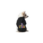 MPZ PETS Kedi ve Köpek Kıyafeti & Elbisesi Siyah Hoodie Pawsitive Vibes M