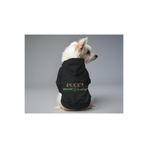 MPZ PETS Kedi ve Köpek Kıyafeti & Elbisesi Siyah Hoodie Pucci M