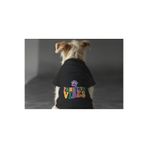 MPZ PETS Kedi ve Köpek Kıyafeti & Elbisesi Siyah Sweatshirt Pawsitive Vibes S