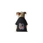 MPZ PETS Kedi ve Köpek Kıyafeti & Elbisesi Siyah Sweatshirt Renkli Love L