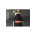 MPZ PETS Kedi ve Köpek Kıyafeti & Elbisesi Siyah Sweatshirt Supreme M