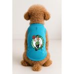 MPZ PETS Kedi ve Köpek Kıyafeti & Elbisesi Turkuaz Celtic Atlet L