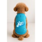 MPZ PETS Kedi ve Köpek Kıyafeti & Elbisesi Turkuaz Ken Atlet 5XL