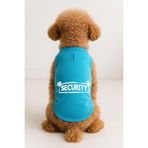 MPZ PETS Kedi ve Köpek Kıyafeti & Elbisesi Turkuaz Security Atlet 4XL