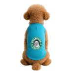 MPZ PETS Kedi ve Köpek Kıyafeti & Elbisesi Turkuaz Starpugs Atlet 2XL