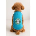 MPZ PETS Kedi ve Köpek Kıyafeti & Elbisesi Turkuaz Starpugs Atlet 4XL