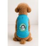 MPZ PETS Kedi ve Köpek Kıyafeti & Elbisesi Turkuaz Starpugs Atlet 6XL