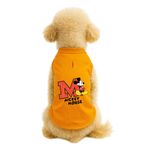 MPZ PETS Kedi ve Köpek Kıyafeti & Elbisesi Turuncu Mickey Mouse Atlet XL