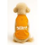 MPZ PETS Kedi ve Köpek Kıyafeti & Elbisesi Turuncu Security Atlet 2XL