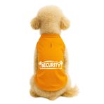 MPZ PETS Kedi ve Köpek Kıyafeti & Elbisesi Turuncu Security Atlet 6XL