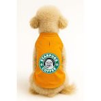 MPZ PETS Kedi ve Köpek Kıyafeti & Elbisesi Turuncu Starpugs Atlet 2XL