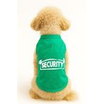 MPZ PETS Kedi ve Köpek Kıyafeti & Elbisesi Yeşil Security Atlet 2XL