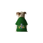 MPZ PETS Kedi ve Köpek Kıyafeti & Elbisesi Yeşil Sweatshirt Pawsitive Vibes XS