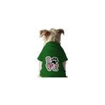 MPZ PETS Kedi ve Köpek Kıyafeti & Elbisesi Yeşil Sweatshirt Renkli Love L