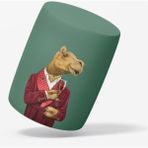 Mr. Camel Puf - Renkli
