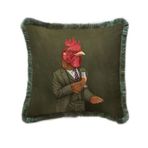 Mr. Cocherel Yastık/Kırlent (Dolgu Boncuk Elyaf, Ulusl. Yıkama Ve Solmama Sertifikası)