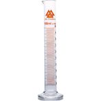 Mr. Crowley 100 ml Cam Mezür Taksimatlı Ölçü Şeffaf Renk Laboratuvar Kullanımına Uygun