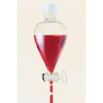 Mr. Crowley Ayırma Hunisi 250 ml Cam Musluk Armudi Tip Plastik Kapaklı (Pp) - 250ml