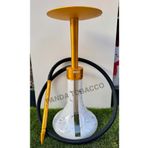 MR EDS E29 Özel Üretim Mermer Desen Nargile Takımı/gold