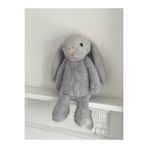 MR.Frenks Çocuk Sevimli Tavşan Oyun&Uyku Arkadaşı Peluş Yastık Gri 45 cm