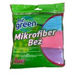 Mr. Green 3'lü Desenli Mikrofiber Bez