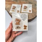 Mr. Home Bebek Doğum Hediyelikler Magnet 25 Adet Bej bej
