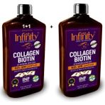 Mr Infinity Biotin Collagen 2x800 ml At Kuyruğu Bitki Özlü Bakım Şampuanı
