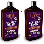 Mr Infinity Biotin Collagen 2x800 ml At Kuyruğu Bitki Özlü Bakım Şampuanı